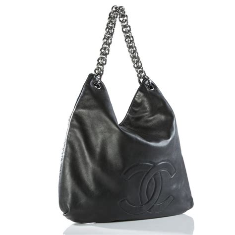 chanel hobo bag with chunky chain strap|chanel hobo bag price.